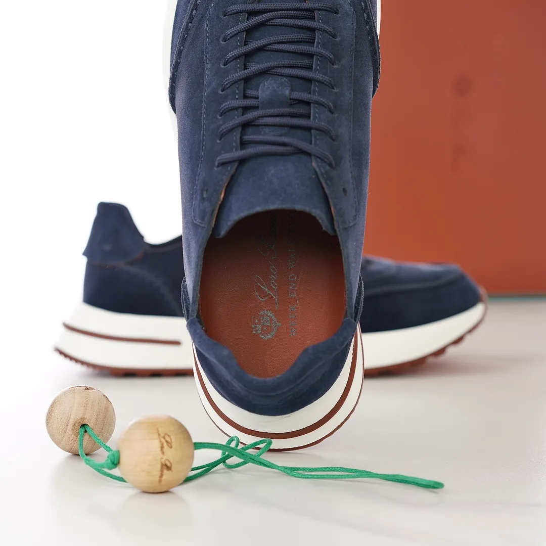 Factory price: 480💰 loro men's shoes💰iana/L men's shoes💰 Size: 38-45, customized 45 non-returnable Materials: The upper is made of elastic cloth for routing. Anti-fleece fabric is wrapped on the front and back to ensure stability. The back is equipped with a cushion to improve wearing comfort. Breathable mesh shoes. Elastic cloth inner𥚃 latex mesh insole. Sole I Men's Shoes💰Foam Combination T Men's Shoes💰U Outsole